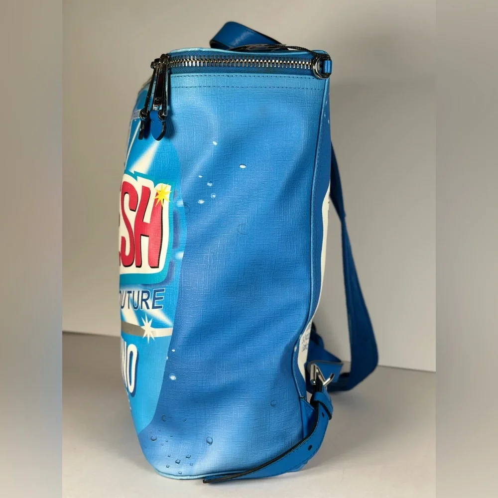 Authentic Moschino Blue Graphic 
